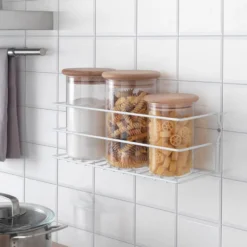 Deur- en wandrekje keuken Metaltex