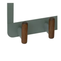 Deurkapstok stompe deur metaal/hout 4 haken Five® Cassie