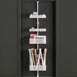 Deurrek knutselspullen en cadeaupapier houder Elfa