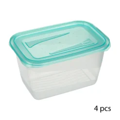 Diepvries vershoudbakjes 750 ml 4 stuks Five®