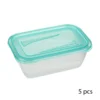 Diepvries vershoudbakjes 500 ml 5 stuks Five®