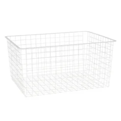 Draadmandlade voor uittrekframe 60 x 40 x 28 cm wit - Classic by Elfa