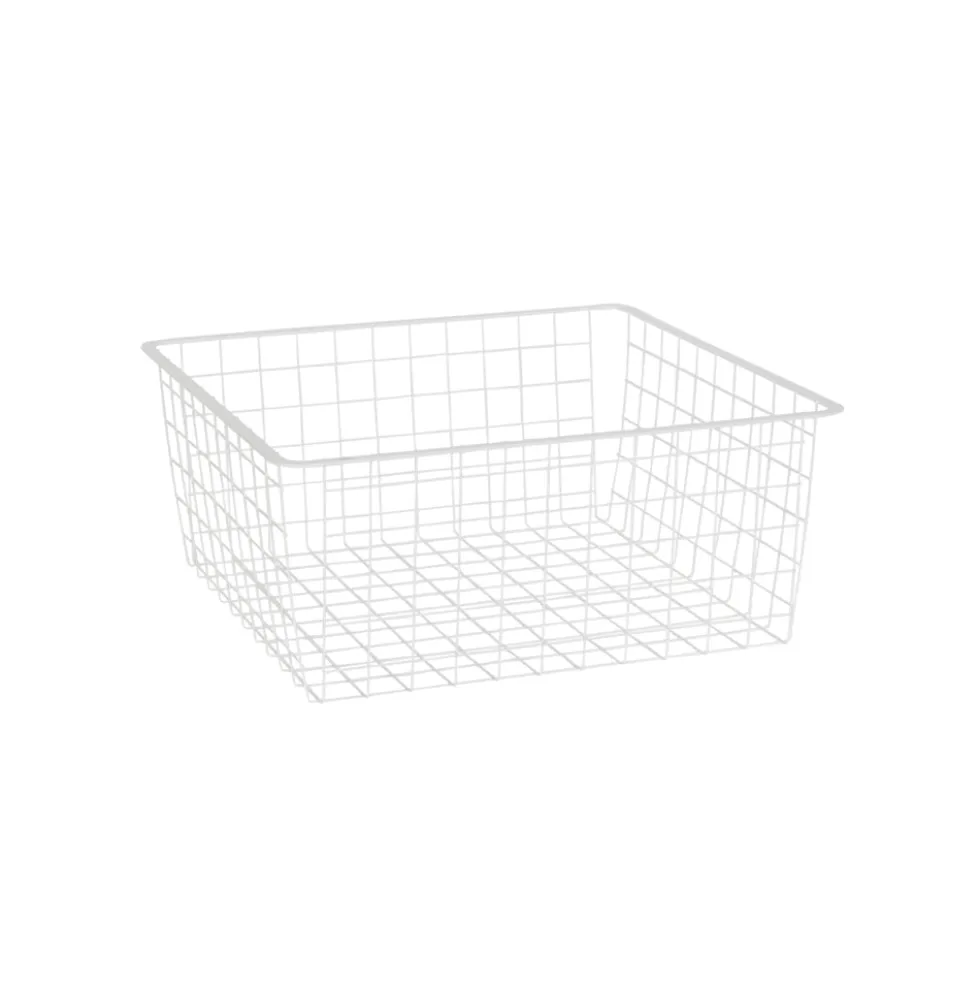 Draadmandlade voor uittrekframe 45 x 40 x 18 cm wit - Classic by Elfa