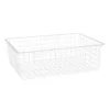 Draadmandlade voor uittrekframe 60 x 40 x 18 cm wit - Classic by Elfa