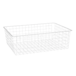 Draadmandlade voor uittrekframe 60 x 40 x 18 cm wit - Classic by Elfa