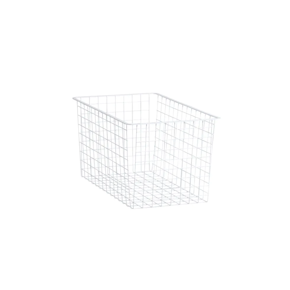 Draadmandlade 327 x 527 x 285 mm wit - Classic by Elfa