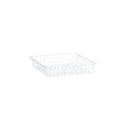 Draadmandlade 427 x 527 x 85 mm wit - Classic by Elfa