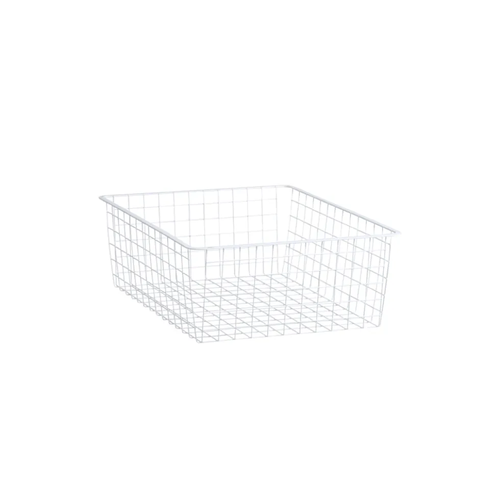 Draadmandlade 427 x 527 x 185 mm wit - Classic by Elfa