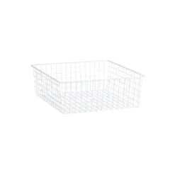 Draadmandlade 527 x 527 x 185 mm wit - Classic by Elfa