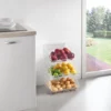 Draadmand stapelbaar wit Metaltex