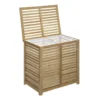 Dubbele bamboe wasmand 2-vaks 100 liter Five®
