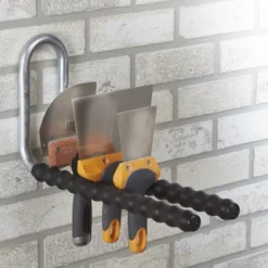 Dubbele haak met geribbelde sleeve 40 cm Mottez