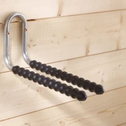 Dubbele haak met geribbelde sleeve 40 cm Mottez