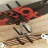 Dubbele wandhaak surfboards Ø16mm Mottez