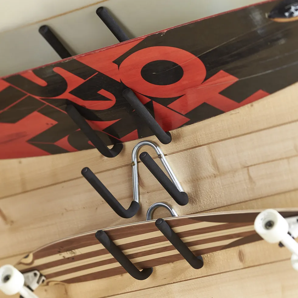 Dubbele wandhaak surfboards Ø16mm Mottez