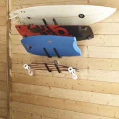 Dubbele wandhaak surfboards Ø16mm Mottez