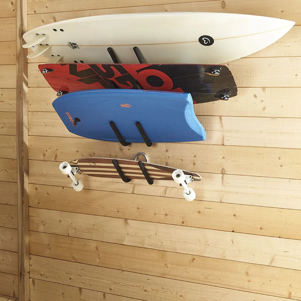 Dubbele wandhaak surfboards Ø16mm Mottez