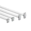 Dwarsstangen 55 cm basisset wit - Classic by Elfa