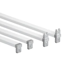Dwarsstangen 55 cm basisset wit - Classic by Elfa