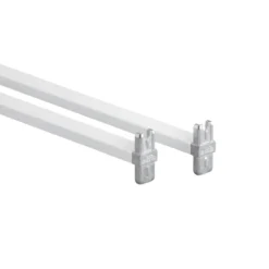 Dwarsstangen 55 cm uitbreidingsset wit - Classic by Elfa