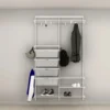 Elfa Hal Opstelling met Laden, Planken en Haken - 124,8 cm