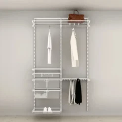 Elfa Premium Kledingkast Opstelling Compleet - 124,8 cm