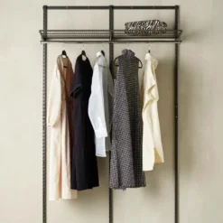 Elfa starterset 2 secties grafiet - Classic by Elfa