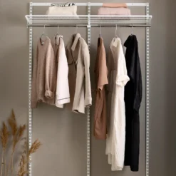 Elfa starterset 2 secties wit - Classic by Elfa