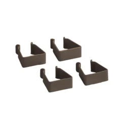 Frameclips set van 4 grafiet - Classic by Elfa