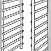 Frame 10-loper mini per paar wit - Classic by Elfa