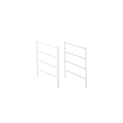 Framezijde 4-loper 535 mm per paar wit - Classic by Elfa