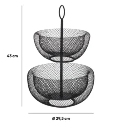 Fruit etagère zwart Five®