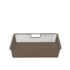 Gaasmandlade 427 x 527 x 85 mm grafiet - Classic by Elfa