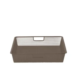 Gaasmandlade 427 x 527 x 85 mm grafiet - Classic by Elfa