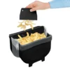 gft afvalbakje aanrecht met schraper Wenko - Black Outdoor Kitchen