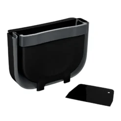 gft afvalbakje aanrecht met schraper Wenko - Black Outdoor Kitchen