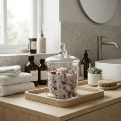 Glazen koekjespot 1 liter Five®