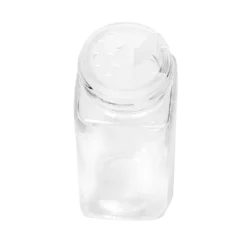 Glazen kruidenpotjes acacia deksel Wenko