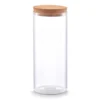 Glazen pot 1.4 liter met kurk deksel Zeller Present