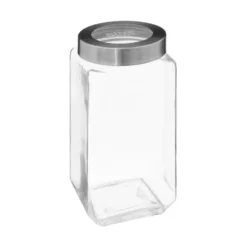 Glazen voorraadpot metalen draaideksel 2 liter Five®