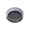 Glazen voorraadpot 900 ml zwart Zeller Present