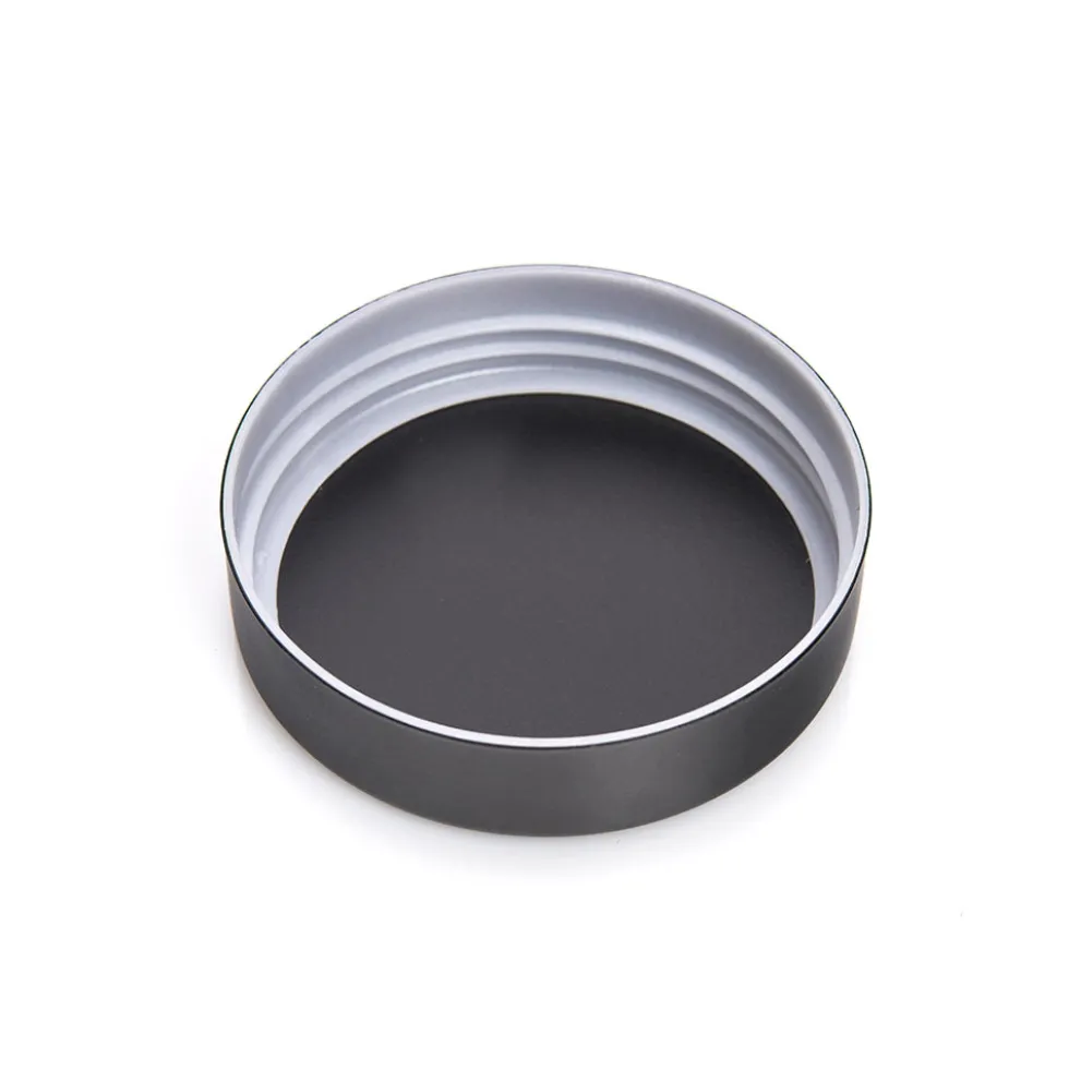 Glazen voorraadpot 900 ml zwart Zeller Present