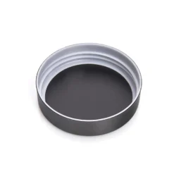 Glazen voorraadpot 600 ml zwart Zeller Present