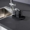 Gootsteen organizer zwart Wenko