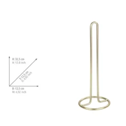 Gouden keukenrolhouder Wenko