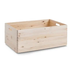 Grenen houten kist large Zeller Present
