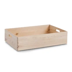 Grenen houten kist medium Zeller Present