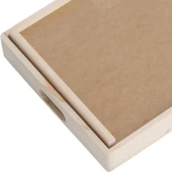 Grenen houten kist medium Zeller Present