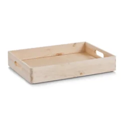 Grenen houten kist small Zeller Present