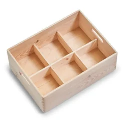 Grenen houten opbergbox 40x30x15 cm Zeller Present